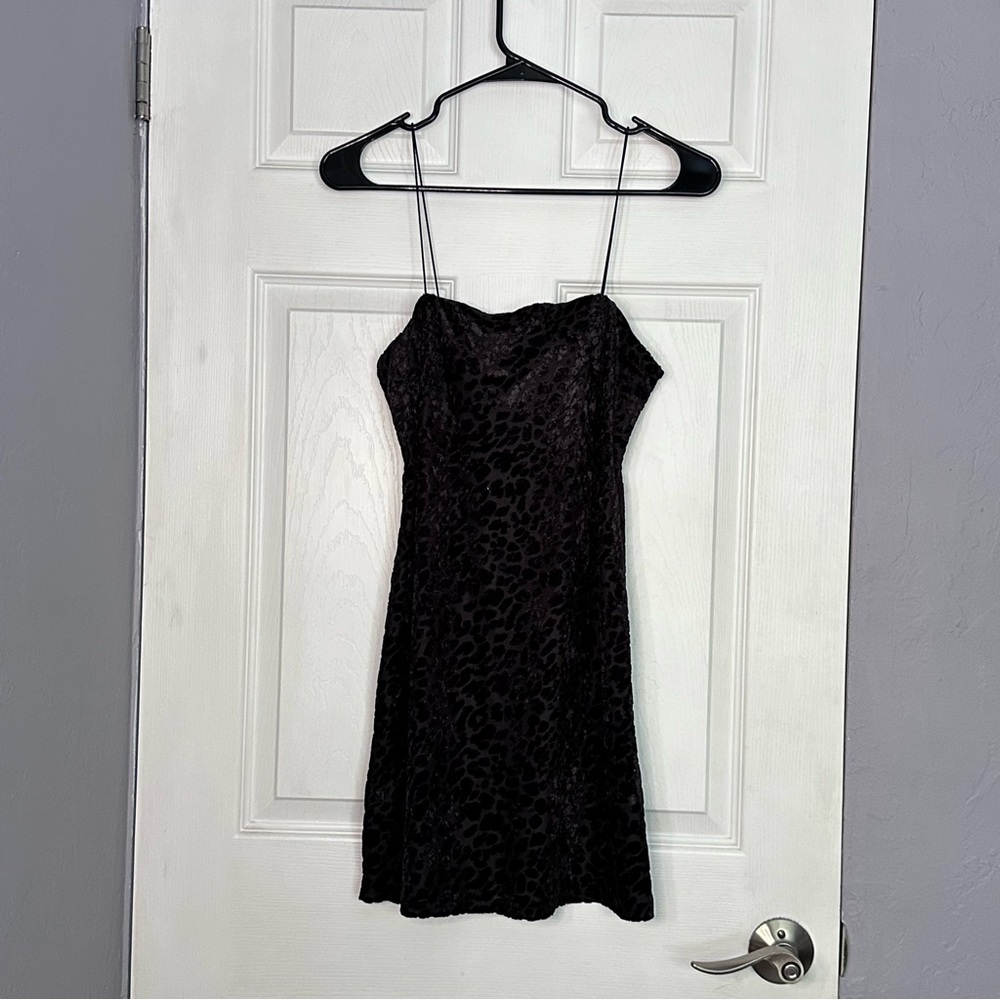 - [ ] Black Cheetah Mini Dress